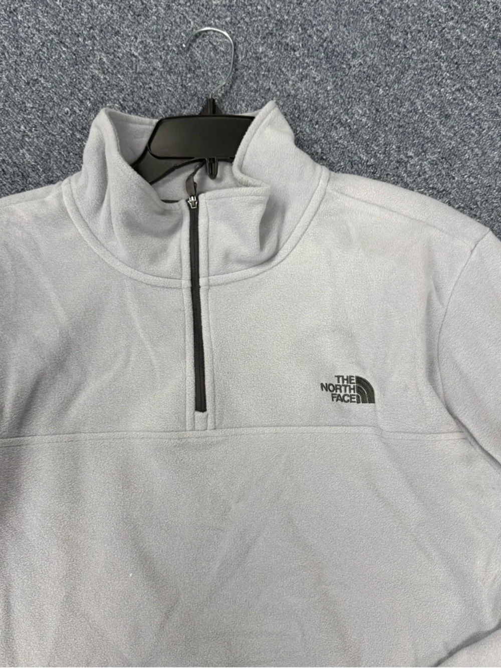 Men’s North Face Fleece Half Zip Sweatshirt Long Sleeve Size XL